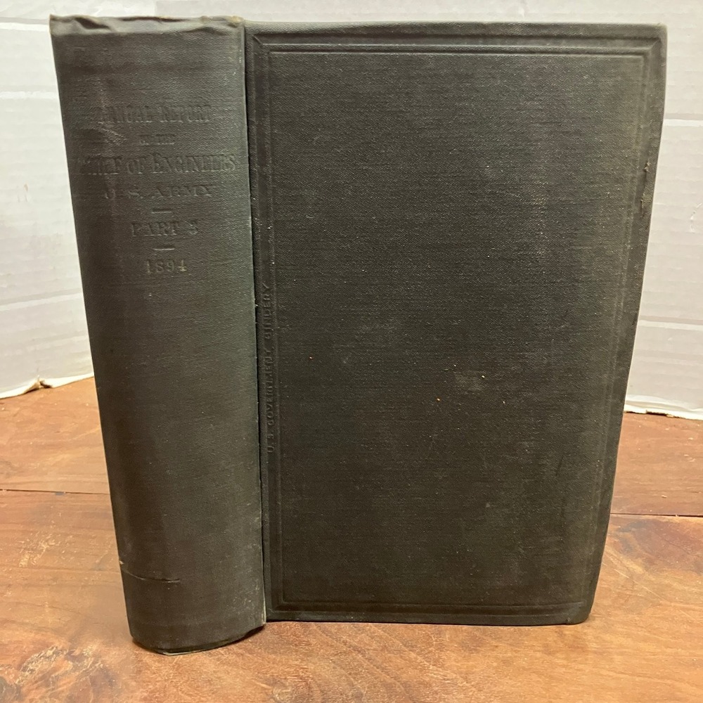 Annual Report Chief of Engineers US Army 1894 Part 3 Government Printing Office